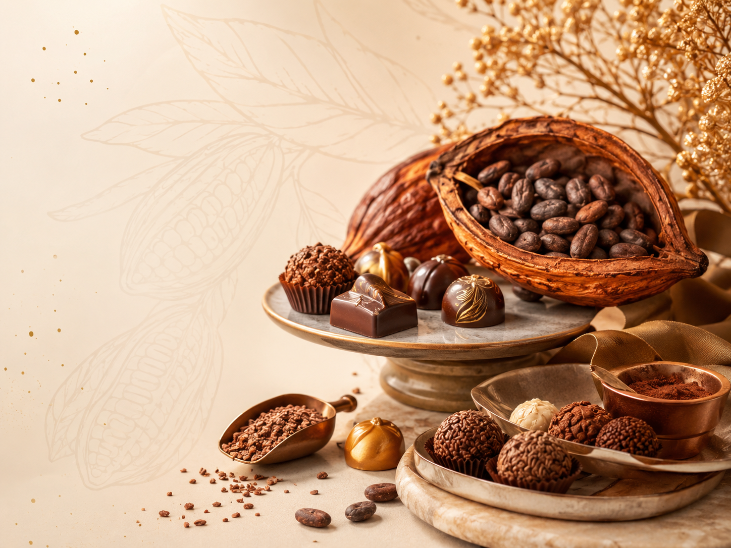 Cacau, chocolates e brigadeiros Cuesta Cacau